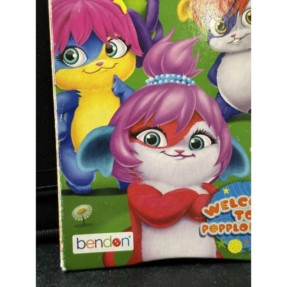 Popples, Welcome to Popplopolis! 2016 By Bendon‎ Publishing VERY RARE BOARD BOOK